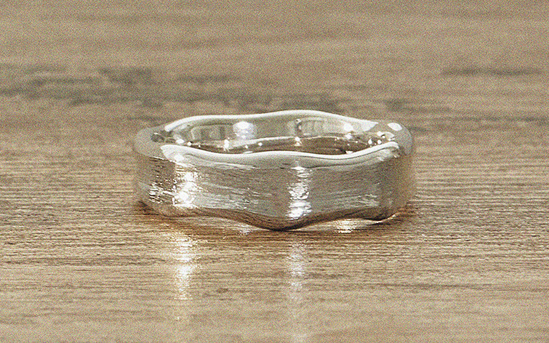 New Flow ring Silver